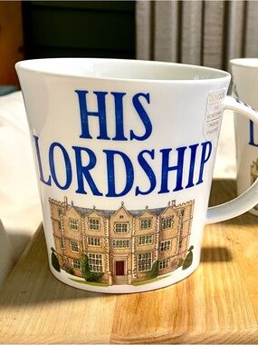 Dunoon Richard Partis - HIS LORDSHIP - Cairngorm Shape - Fine Bone China Cup/Mug